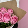 9 розовых роз фото 2